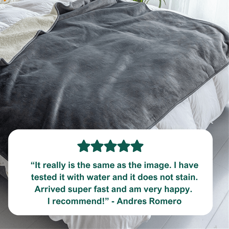 AdorePup™ Waterproof Reversible Dog Blanket