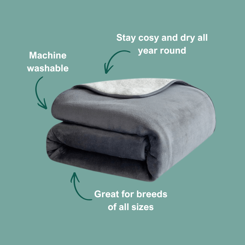 AdorePup™ Waterproof Reversible Dog Blanket