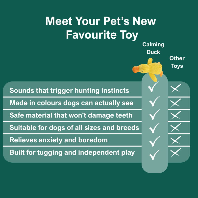AdorePup™ Premium Calming Duck Toy