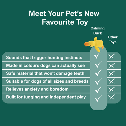 AdorePup™ Premium Calming Duck Toy